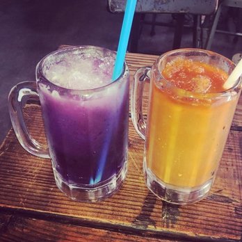 Khao Nom - Butterfly Pea Lemonade and Thai Iced Tea - Desserts Near Me - Elmhurst, New York