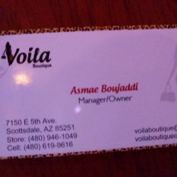 Voila Boutique - Accessories Near Me - Scottsdale, Arizona