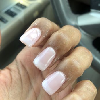 Zen Nails - This didn't show up until after I washed my hands and they fully air dried in the parking lot. - Waxing Near Me - Castle Hills, Texas