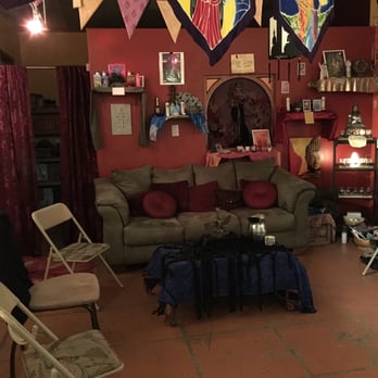 Milk & Honey - The beautiful space before a class at Milk and Honey - January 2016 - Spiritual Shop Near Me - Sebastopol, California
