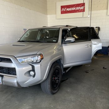 Next Level Tint - Toyota 4 Runner getting windows tinted - Home Window Tinting Near Me - Torrance ca, California Next Level Tint - Toyota 4 Runner getting windows tinted - Home Window Tinting Near Me - Torrance ca, California