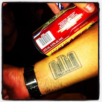 La Mexicanada Restaurant - The owners Tecate tattoo! - Mexican Near Me - Bradford, Ontario
