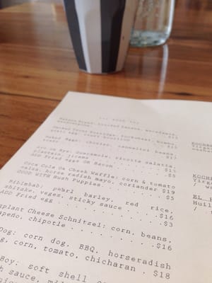 Menu photo 7 Paramount Coffee Project Surry Hills, NSW