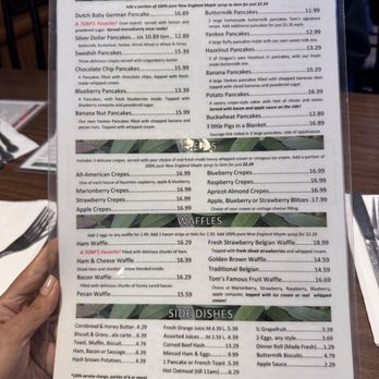 Tom's Pancake House - Menu - Breakfast & Brunch Near Me - Beaverton, Oregon Tom's Pancake House - Menu - Breakfast & Brunch Near Me - Beaverton, Oregon