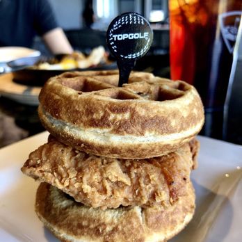 Topgolf - Chicken & Waffle - Sports Bars Near Me - Glendale, Arizona
