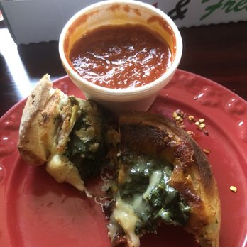 Sal's Pizzeria - Spinach & eggplant roll - Pizza Near Me - Foothill Ranch, California Sal's Pizzeria - Spinach & eggplant roll - Pizza Near Me - Foothill Ranch, California