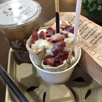 79 degree - Matcha rolled ice cream with grapefruit green tea! - Desserts Near Me - Sioux City, Iowa