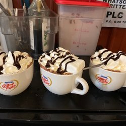 Barbed Wire Cafe - The famous hot chocolate.