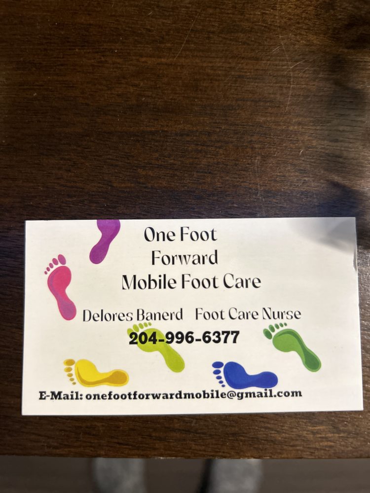 ONE FOOT FORWARD MOBILE FOOT CARE Updated August 2024 Steinbach