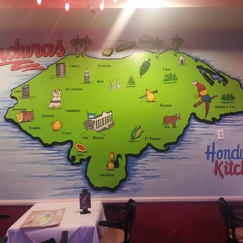 Honduras Kitchen - Huge wall mural - Latin American Near Me - Long Beach, California Honduras Kitchen - Huge wall mural - Latin American Near Me - Long Beach, California