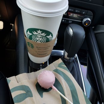 Starbucks - Venti Caramel Macchiato and birthday cake pop! - Coffee & Tea Near Me - Henderson, Nevada
