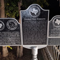 Thomas Cree Homesite Historical Marker - Thomas Cree Homesite Historical Marker