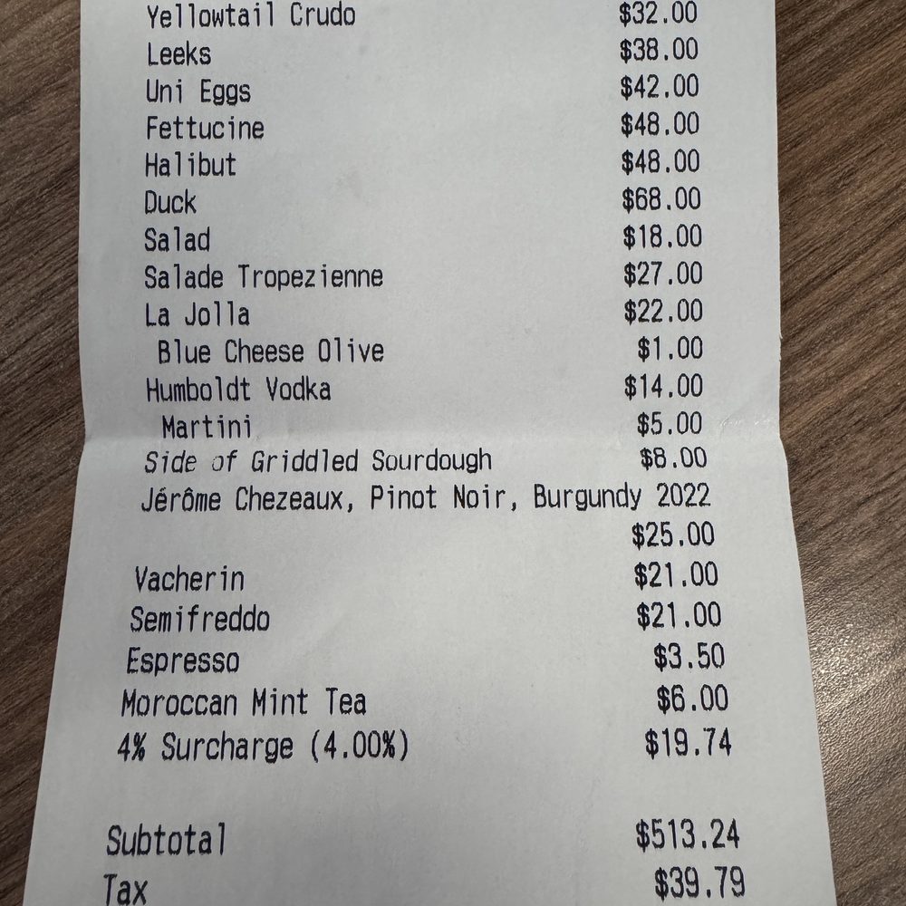 Fleurette - Menu - French Near Me - San Diego, California