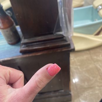 Myland Nails & Spa - Bleeding cuticle. - Waxing Near Me - Davis, California
