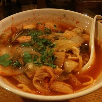 Davis Noodle City - Kimchi noodle soup with beef, pork and chicken - Taiwanese Near Me - Davis, California Davis Noodle City - Kimchi noodle soup with beef, pork and chicken - Taiwanese Near Me - Davis, California