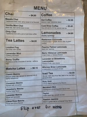 Menu photo 4 Steep Leaf Lounge Flagstaff, AZ