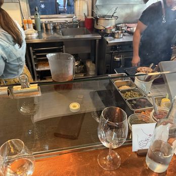 Glen Ellen Star - View from chef's counter - New American Near Me - Glen Ellen, California