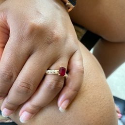 Ruby Engagement Ring Ruby Engagement Ring