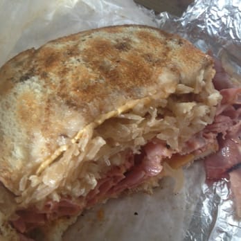 Chaps Pit Beef - The Louie! (A Reuben with American instead of Swiss) - Barbeque Near Me - Baltimore, Maryland
