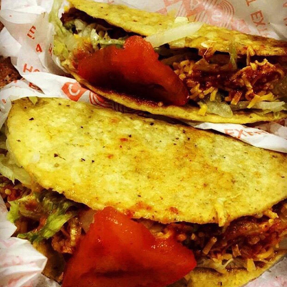 Extra hot tacos. It's easy to eat about 3 or more of these in one setting. Extra hot tacos. It's easy to eat about 3 or more of these in one setting.