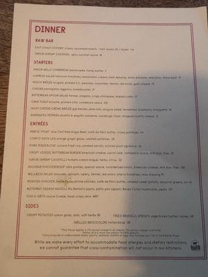 Menu photo 1 Post House Mount Pleasant, SC