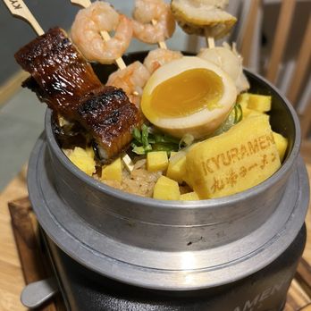 Kyuramen - Union Square - SEAFOOD KAMAMESHI - Ramen Near Me - New York, New York