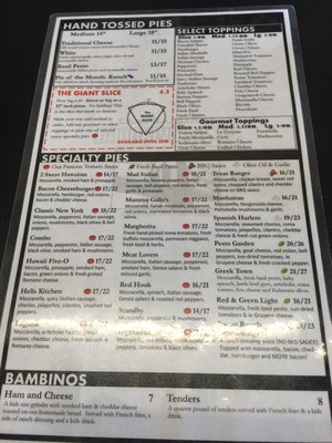Menu photo 7 Brooklyn Pie Co. Corpus Christi, TX