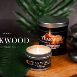Southern Candle Studio - Teakwood Soy Candle