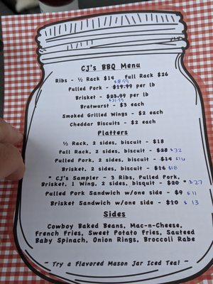 Menu photo 4 Cj's Corner Grill Somers Point, NJ