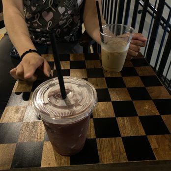 Our Coffee Shop - All berry smoothie and iced chai with another friend! - Coffee & Tea Near Me - Winston-Salem, North Carolina Our Coffee Shop - All berry smoothie and iced chai with another friend! - Coffee & Tea Near Me - Winston-Salem, North Carolina
