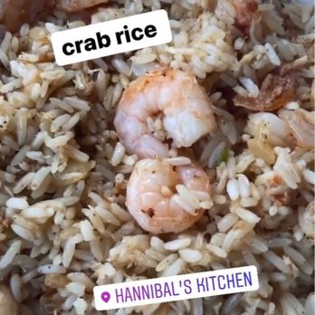 Hannibal's Kitchen - Delicious $12.99 special of the day - shrimp and crab rice. Came out fresh and hot. - Barbeque Near Me - Charleston, South Carolina Hannibal's Kitchen - Delicious $12.99 special of the day - shrimp and crab rice. Came out fresh and hot. - Barbeque Near Me - Charleston, South Carolina