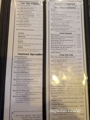 Menu photo 3 The Schooner Restaurant Nederland, TX Menu photo 3 The Schooner Restaurant Nederland, TX