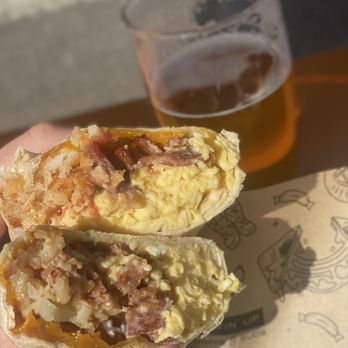 Sideward Brewing Co - Breakfast burrito - Breweries Near Me - Orlando, Florida Sideward Brewing Co - Breakfast burrito - Breweries Near Me - Orlando, Florida