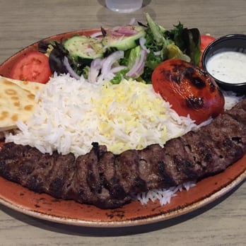 Luna Grill Irvine Spectrum Center - steak signature plate ($11.34 total) - Mediterranean Near Me - Irvine, California