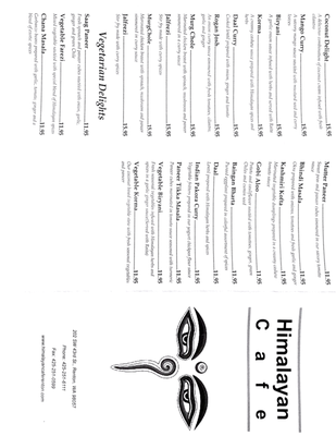 Menu photo 7 Himalayan Cafe Renton, WA Menu photo 7 Himalayan Cafe Renton, WA