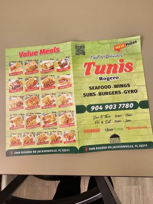 Menu photo 6 Tunis Rogero Jacksonville, FL Menu photo 6 Tunis Rogero Jacksonville, FL