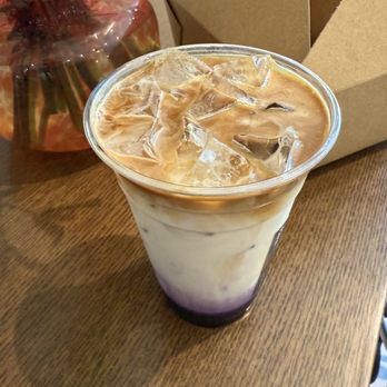 Kora - Ube latte with oat milk - Filipino Near Me - Sunnyside, New York Kora - Ube latte with oat milk - Filipino Near Me - Sunnyside, New York