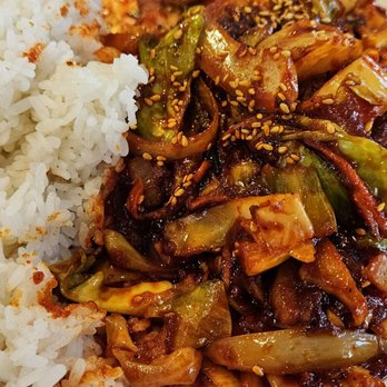 OTTO Kitchen - Spicy pork.. tons of rice with it. - Korean Near Me - Cerritos, California OTTO Kitchen - Spicy pork.. tons of rice with it. - Korean Near Me - Cerritos, California