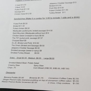 Dave's BBQ - Menu 3/20/2021 - Barbeque Near Me - Virginia Beach, Virginia