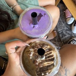 Ube Cloud Matcha Cocoa Puff Hojicha