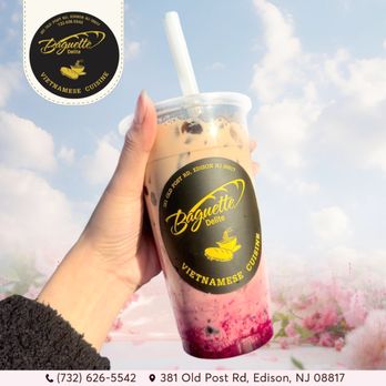 Baguette Delite - Chill out with our vibrant Blueberry Boba Milk Tea--a burst of fruity bliss in every sip! - Vietnamese Near Me - Edison, New Jersey Baguette Delite - Chill out with our vibrant Blueberry Boba Milk Tea--a burst of fruity bliss in every sip! - Vietnamese Near Me - Edison, New Jersey