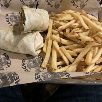 Lagerheads - Pulled chicken wrap. - Barbeque Near Me - Medina, Ohio