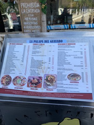 Menu photo 2 La Palapa del Guayabo Chapala, JAL Menu photo 2 La Palapa del Guayabo Chapala, JAL