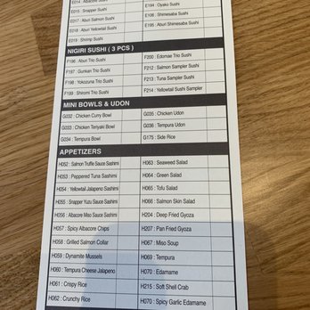 SushiStop Studio City - Menu (June 2021) - Sushi Bars Near Me - Los Angeles, California