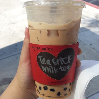 Tea Brick - Their original milk tea. - Tea Rooms Near Me - Monterey Park, California