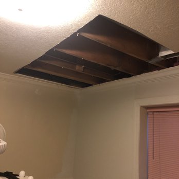Juarez Painting - After they came to get started and cut out all the damaged drywall. - Painters Near Me Juarez Painting - After they came to get started and cut out all the damaged drywall. - Painters Near Me