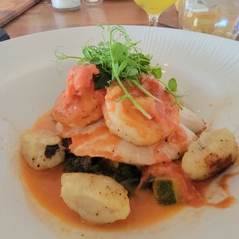 The Beach House - Seared Fresh Catch & Kauai Shrimp - Asian Fusion Near Me - Koloa, Hawaii