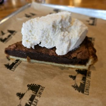 Longleaf Swine BBQ - Chess pie - Southern Near Me - Raleigh, North Carolina