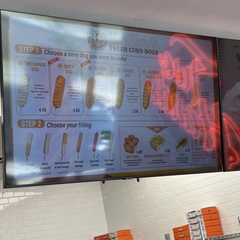 Two Hands - Menu - Hot Dogs Near Me - Spring, Texas