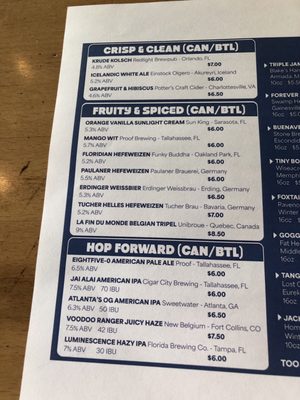 Menu photo 6 Link Tallahassee, FL